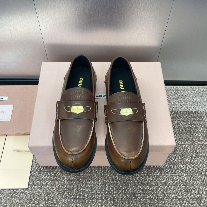 Miu Miu Leather Shoes